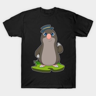 Mole Gentleman Hat T-Shirt